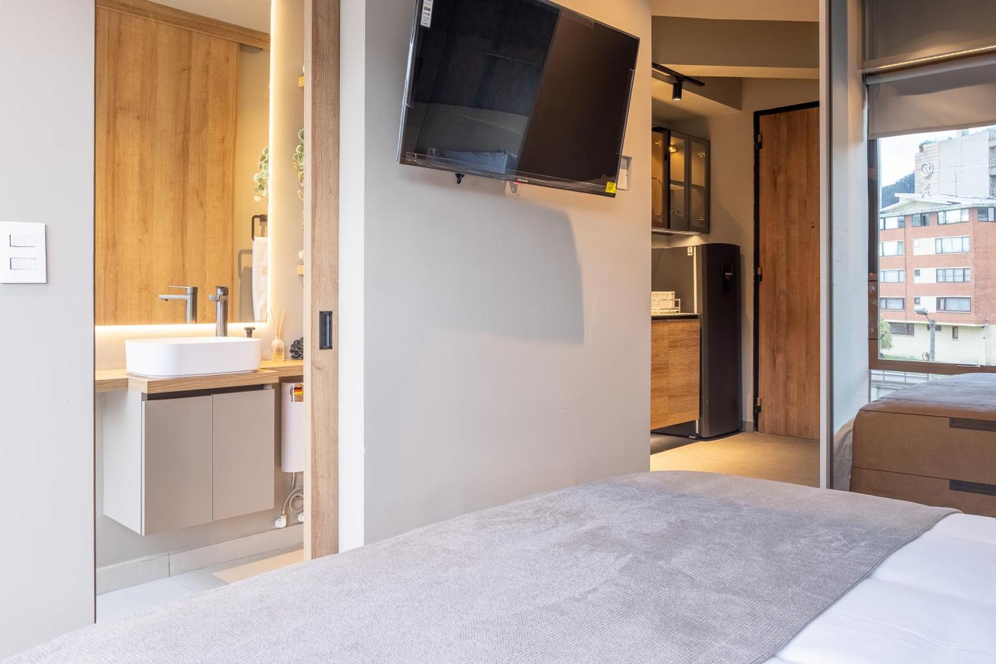 Icon 100 Luxury Apartasuites Bogota Luaran gambar